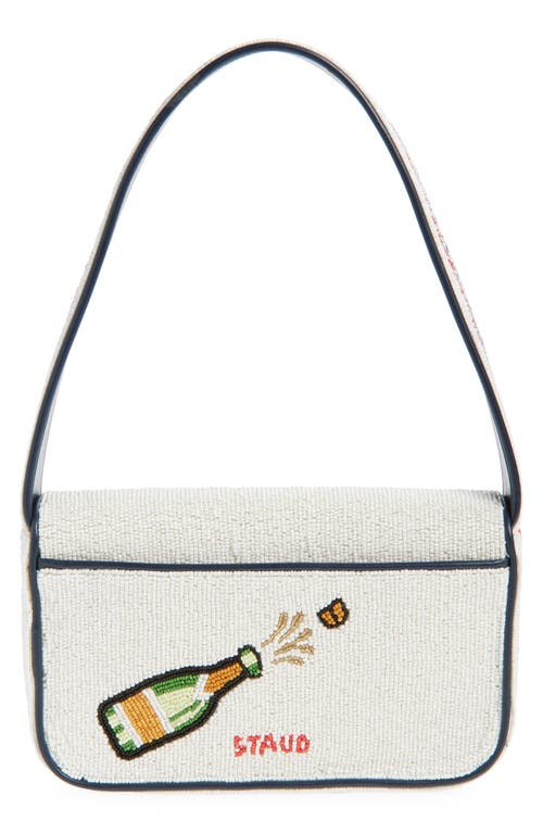Staud Tommy Beaded Shoulder Bag
