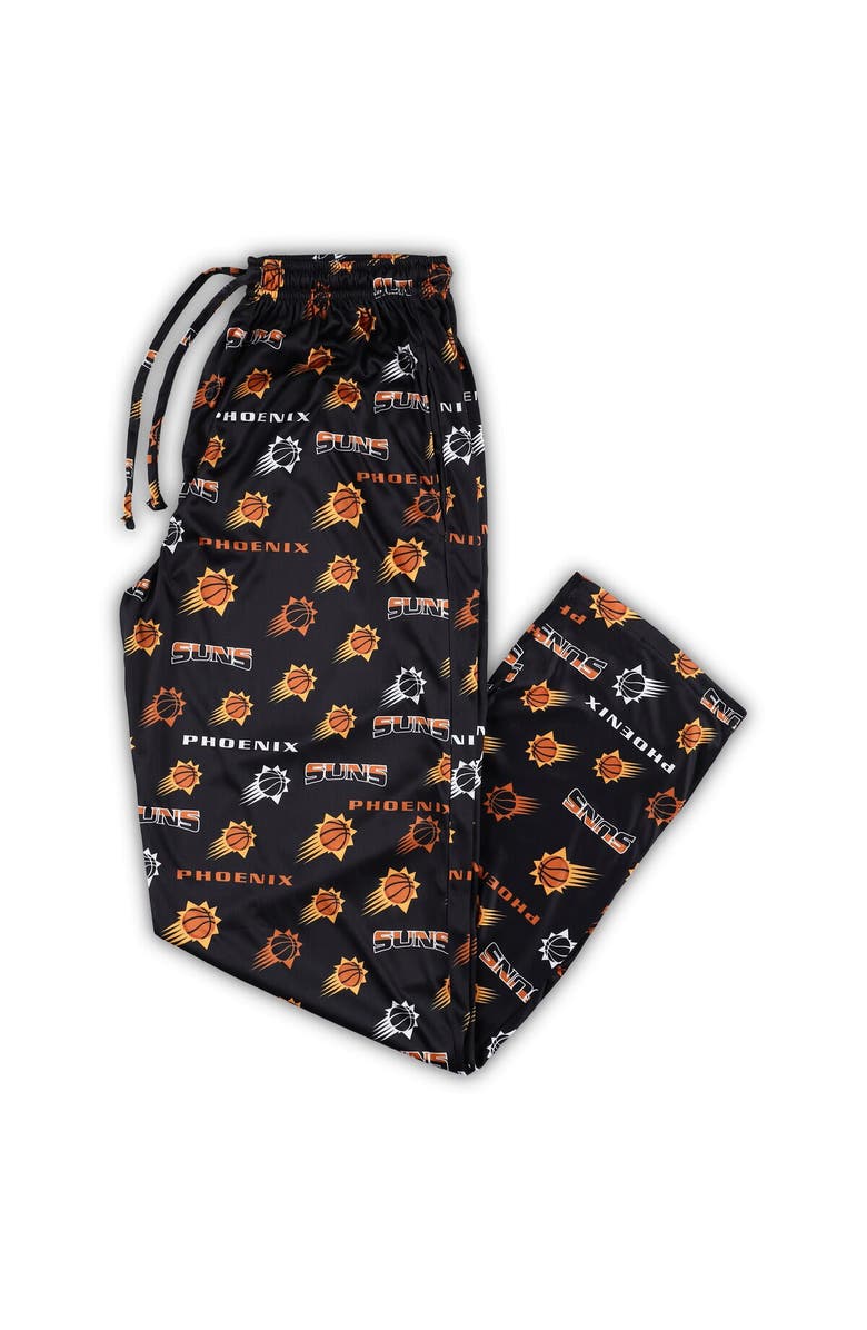 CONCEPTS SPORT Men's Concepts Sport Black Phoenix Suns Big & Tall Breakthrough Sleep Pants, Main, color, Black