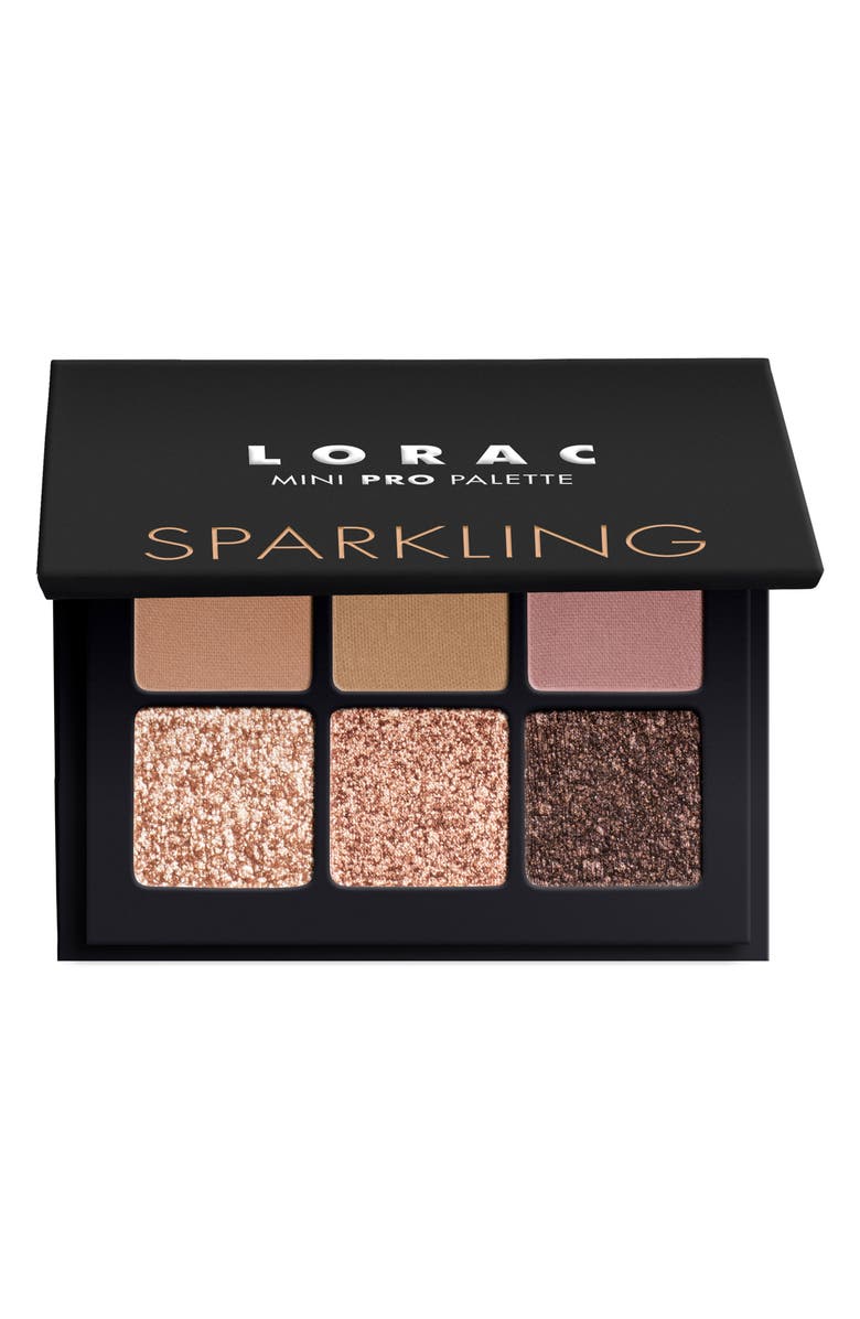 LORAC Sparkling Mini PRO Eyeshadow Palette, Main, color, 