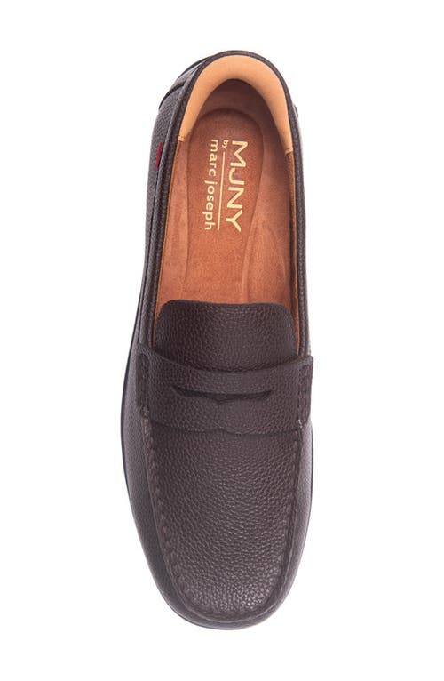Marc Joseph New York John Street Hands Free Technology Leather Penny Loafer In Multi