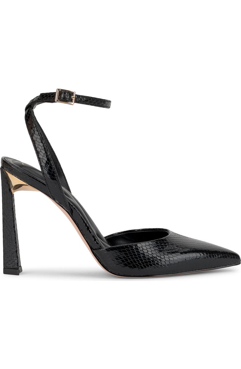 Jessica Simpson Ocanna Ankle Strap Pointed Toe Pump, Alternate, color, Black