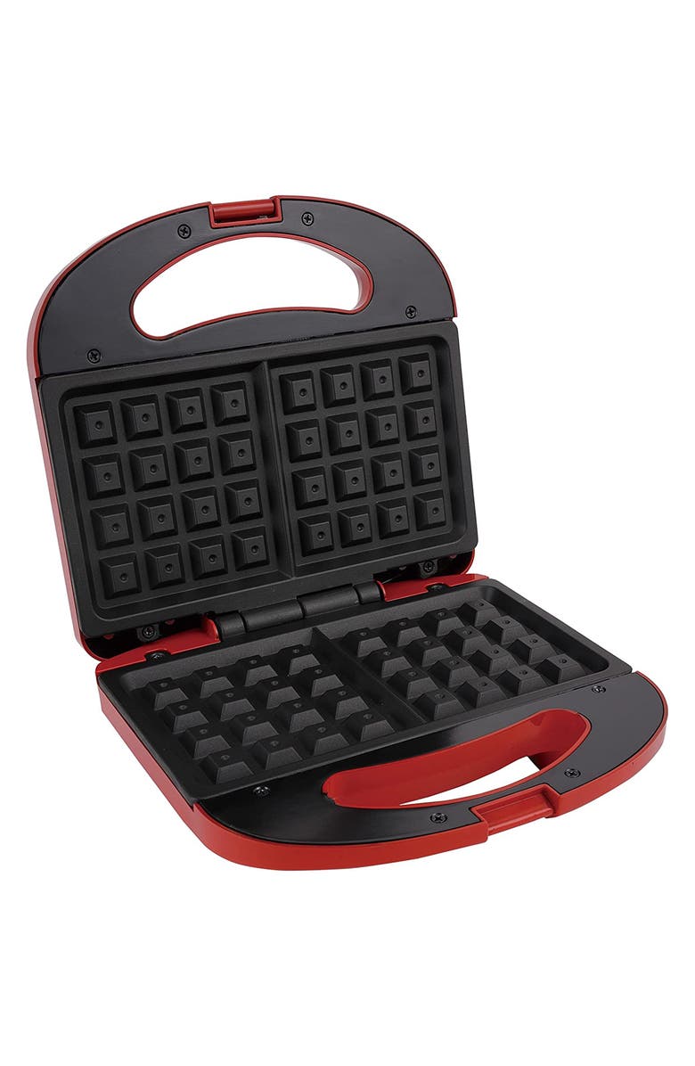 Better Chef Electric Nonstick Waffle Maker, Alternate, color, Red