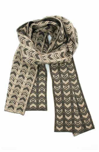 Portolano Jacquard Knit Scarf