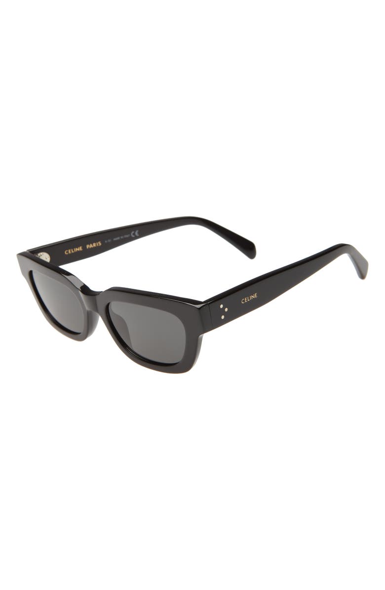 CELINE 52mm Cat Eye Sunglasses, Alternate, color, 