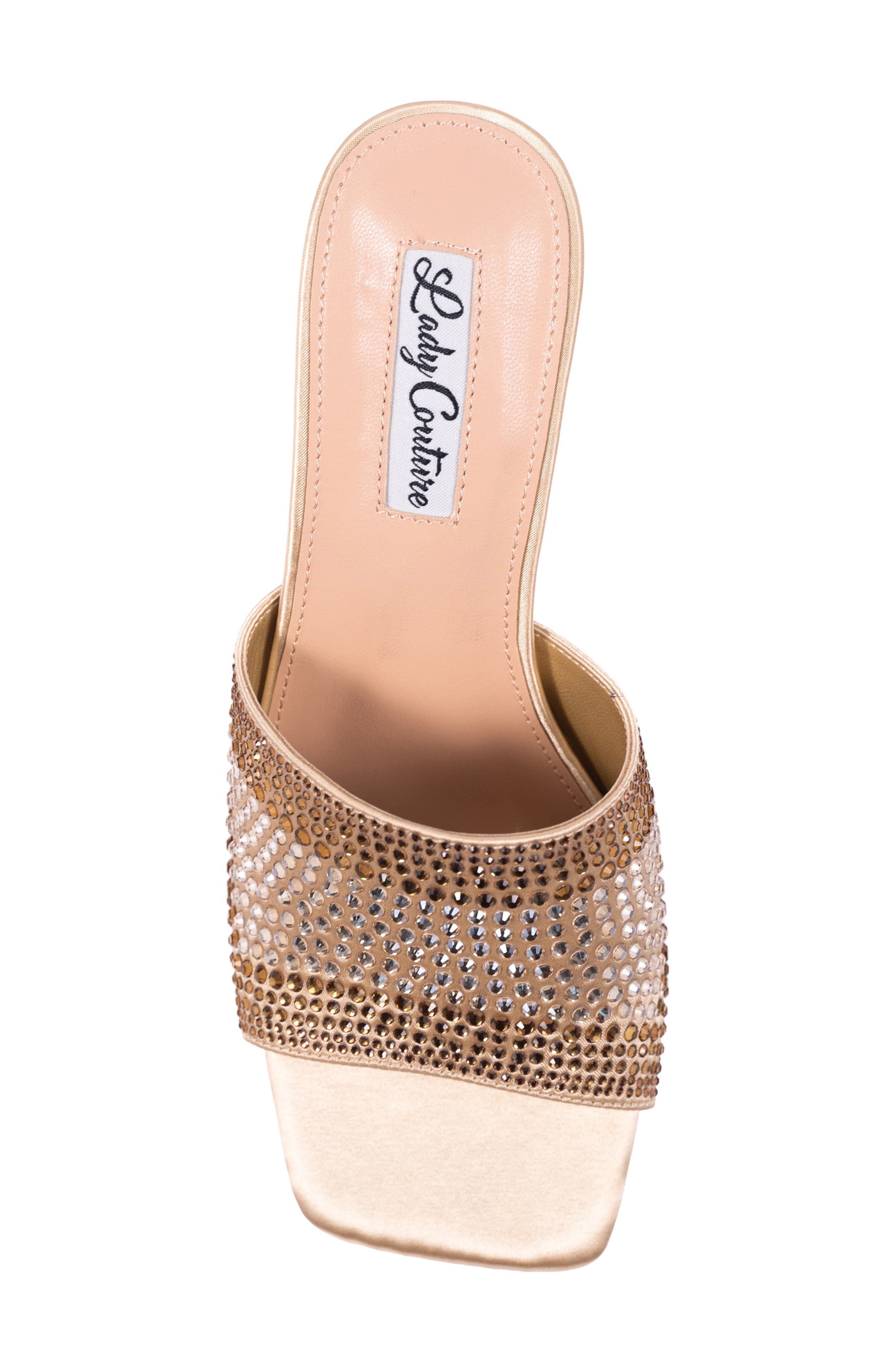 Fontana Slide Sandal, Alternate, color, GOLD