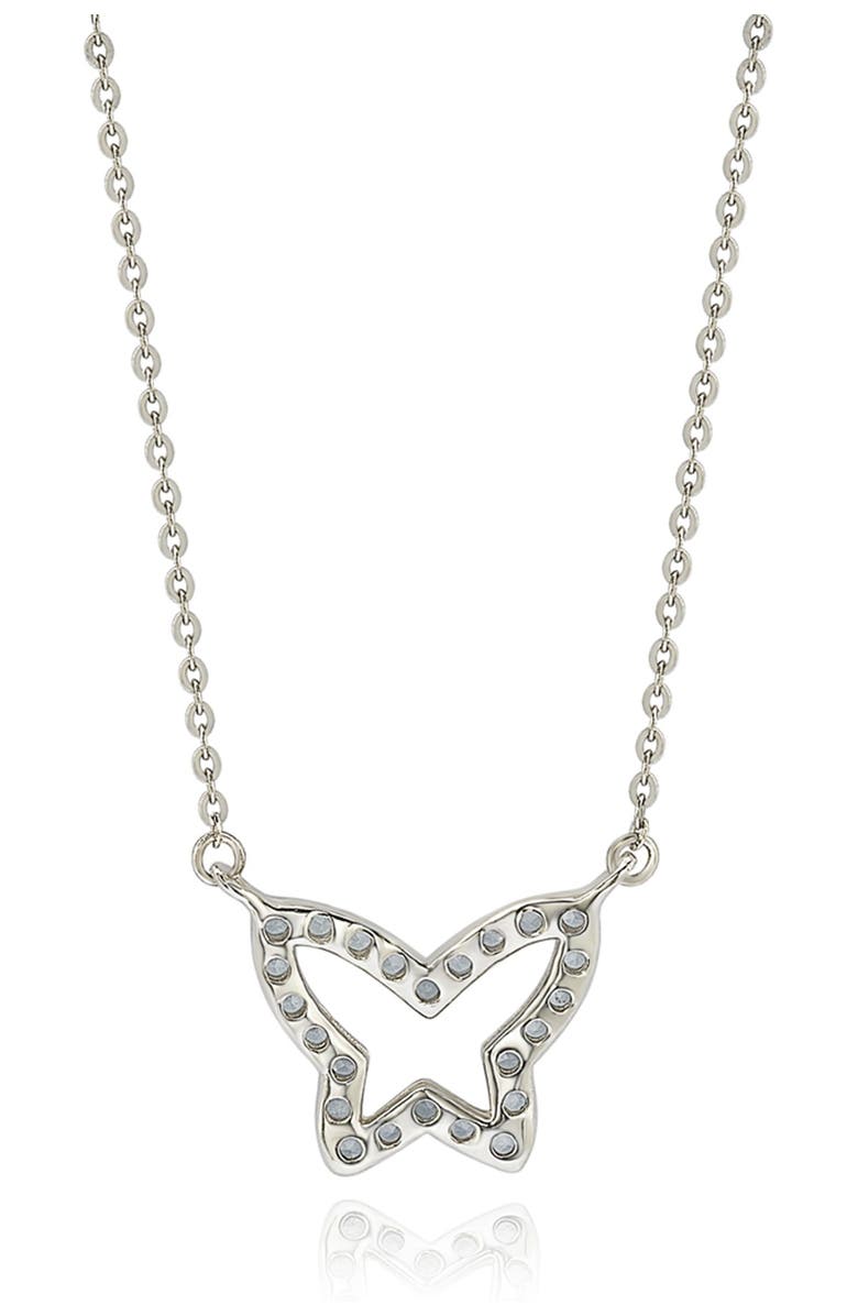 SUZY LEVIAN Diamond Butterfly Pendant Necklace, Alternate, color, 
