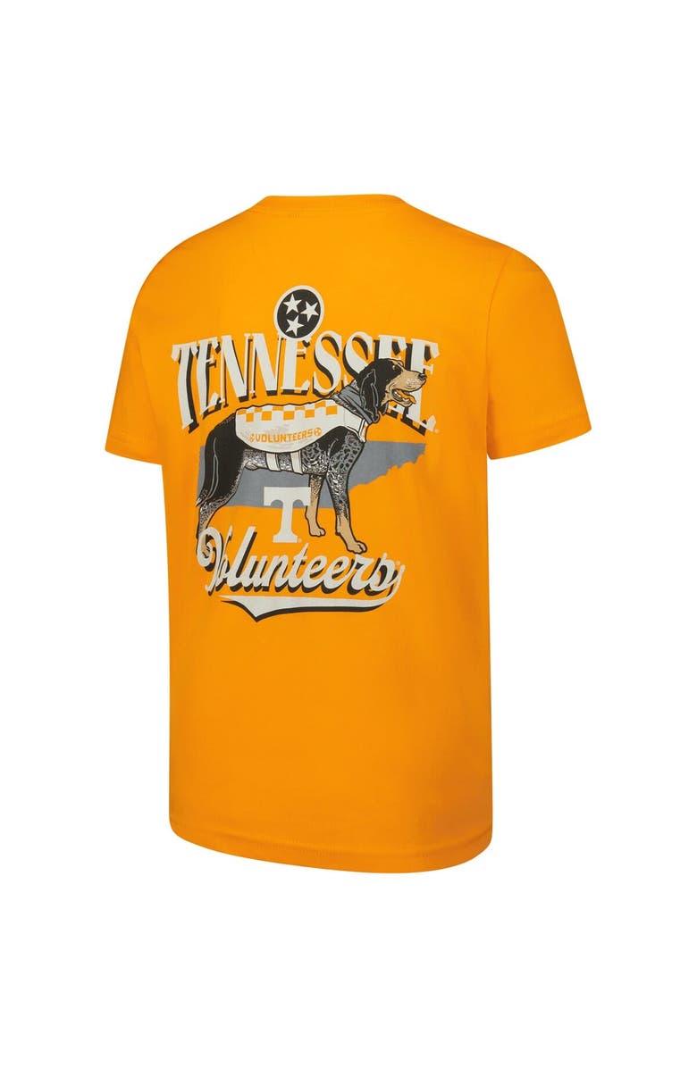 IMAGE ONE Youth Tennessee Orange Tennessee Volunteers Mascot State Bridge Premium Hyperlocal T-Shirt, Alternate, color, 