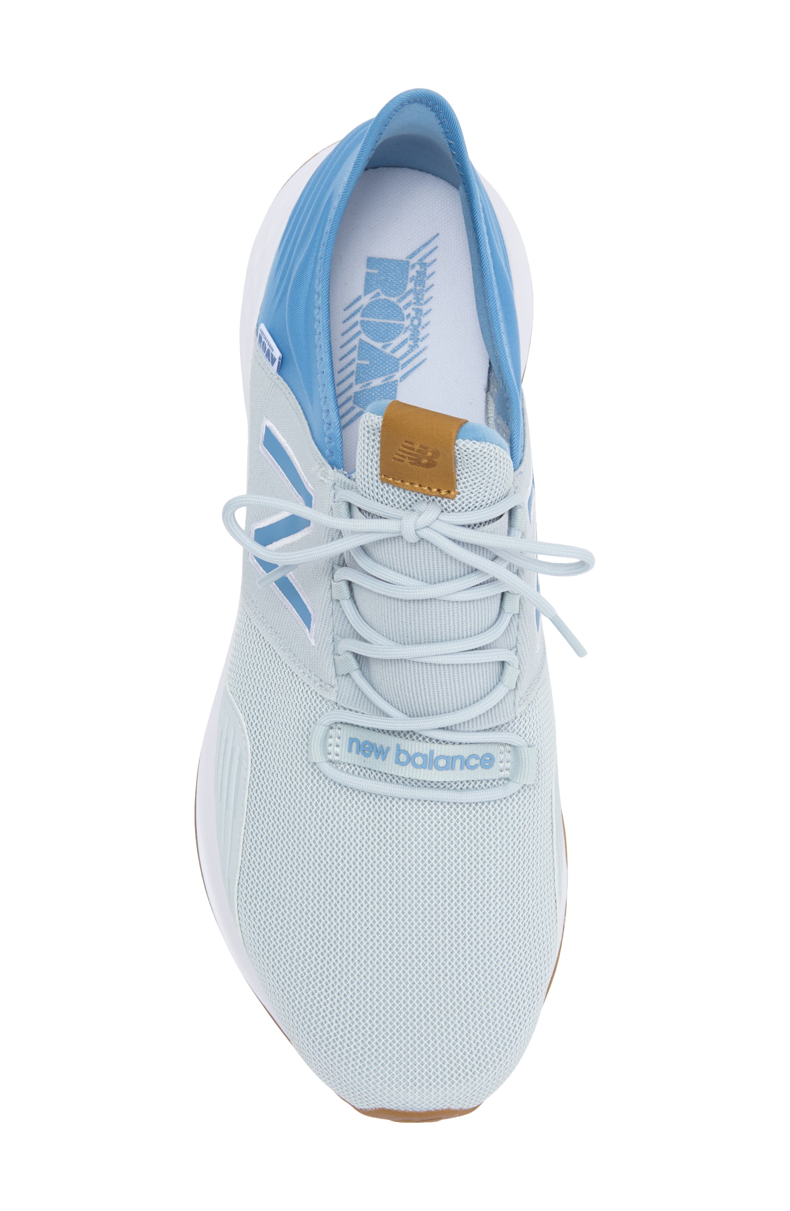 New Balance Fresh Foam Roav Running Shoe, Alternate, color, Granite/ Blue Laguna