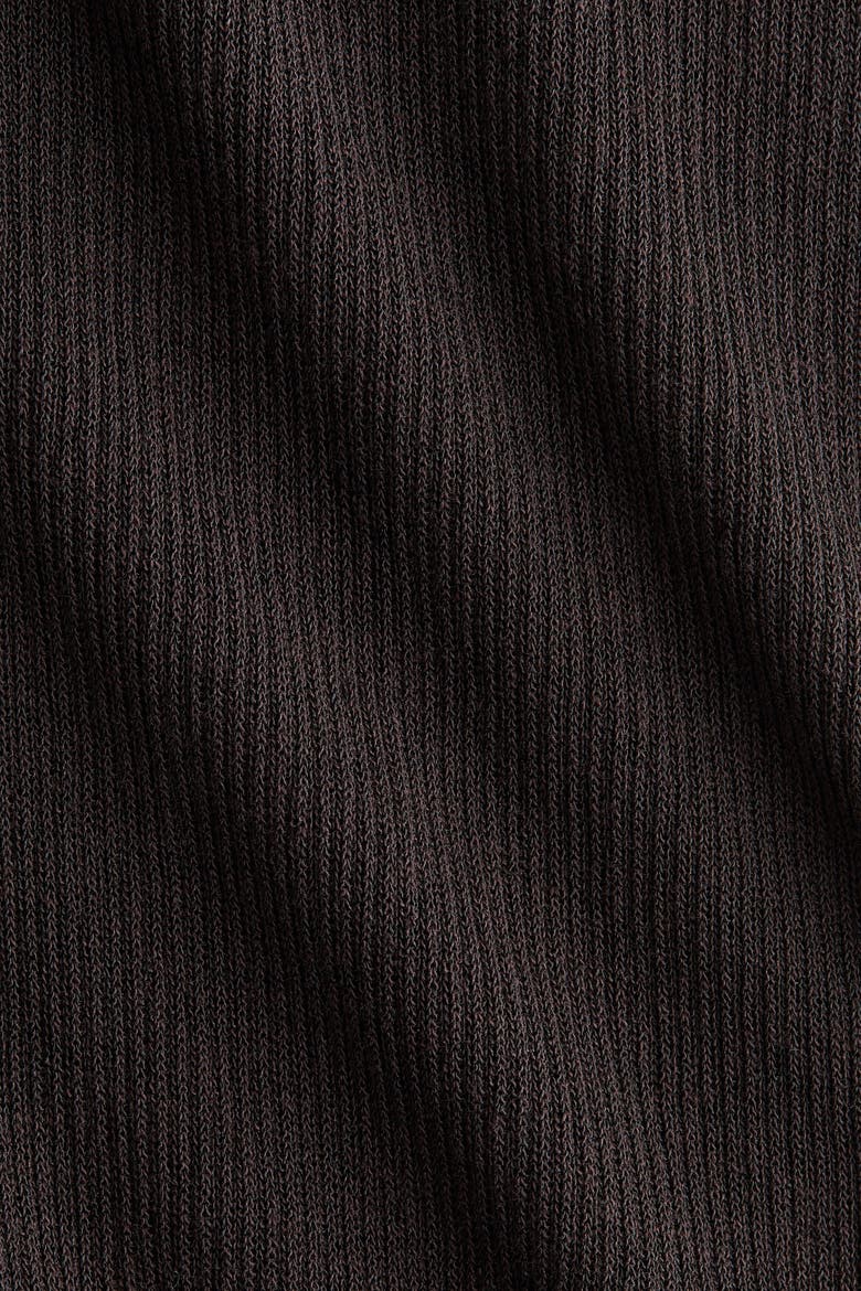 Rib-knit Trousers, Alternate, color, Dark brown