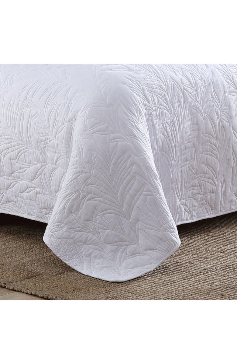 Tommy Bahama Solid Costa Quilt, Alternate, color, White