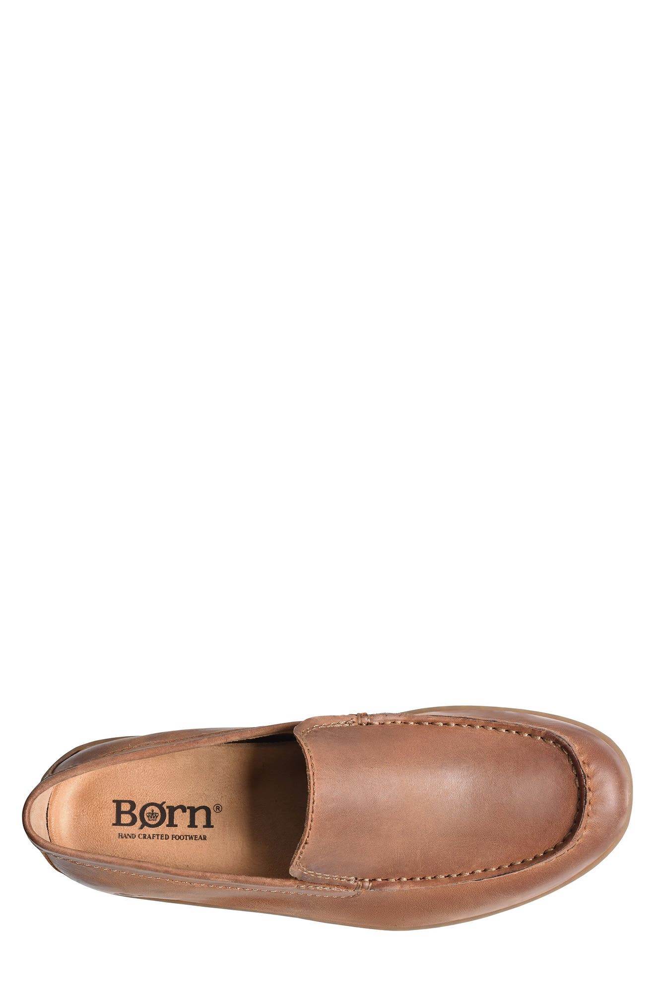 Børn Born Caleb Moc Loafer, Alternate, color, Brown F/G