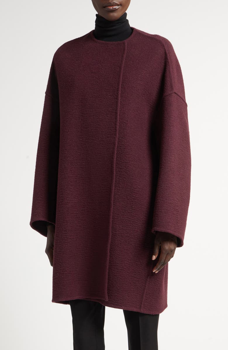 The Row Verlain Oversize Camel Hair Cape Jacket, Main, color, 
