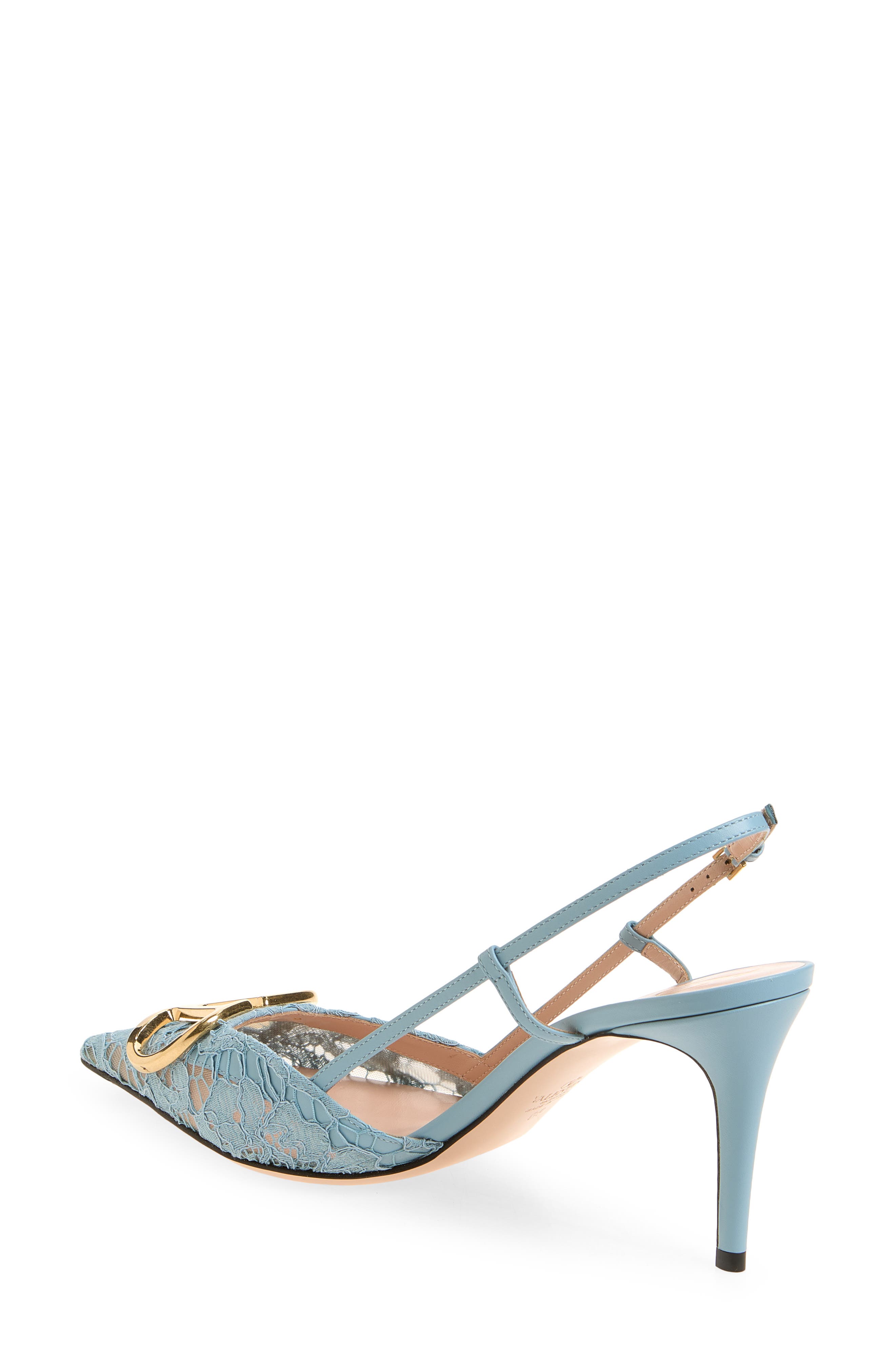 VLOGO Signature Slingback Pump, Alternate, color, BLUE GREY