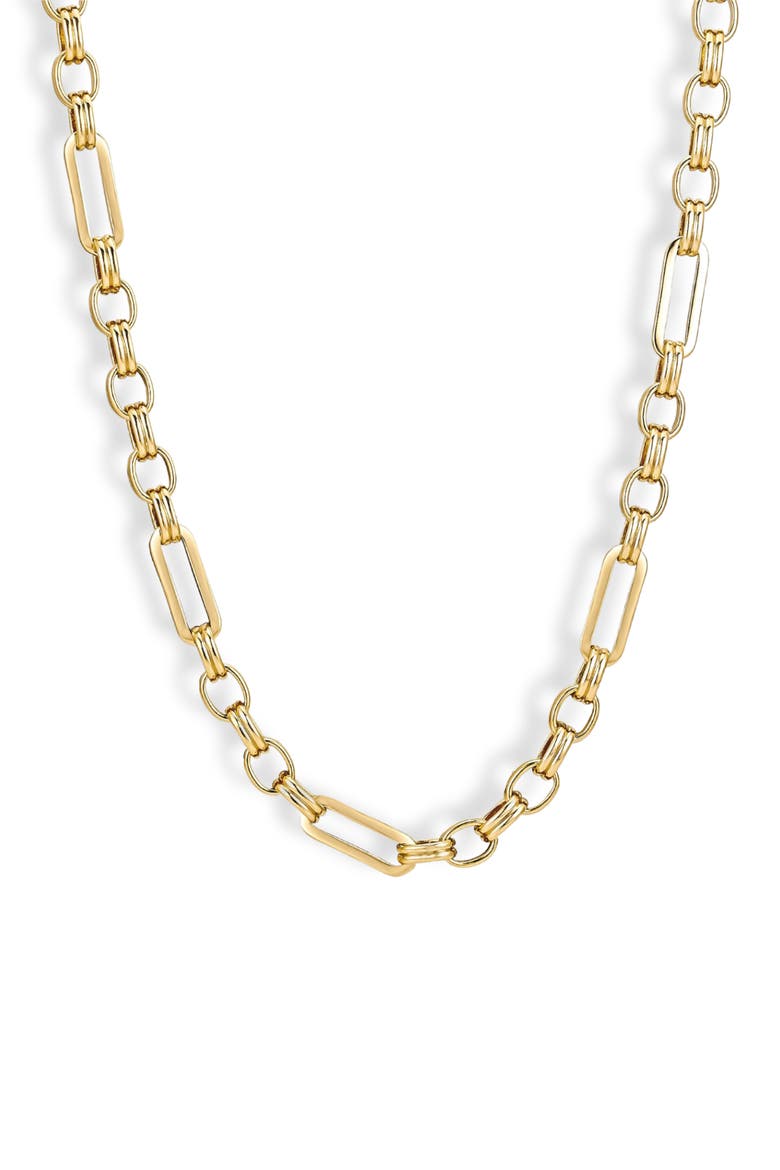 Penelope Chain Necklace, Main, color, GOLD