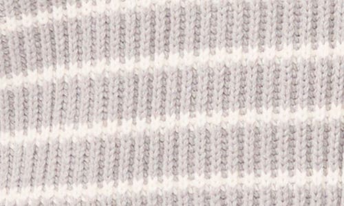 Halogen ® Variegated Stripe Cotton Blend Cardigan
