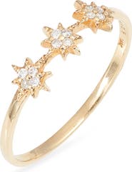Anzie North Star Trio Ring