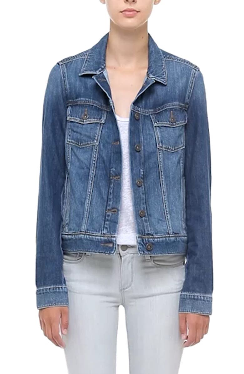 PAIGE Rowan Denim Jacket, Alternate, color, 