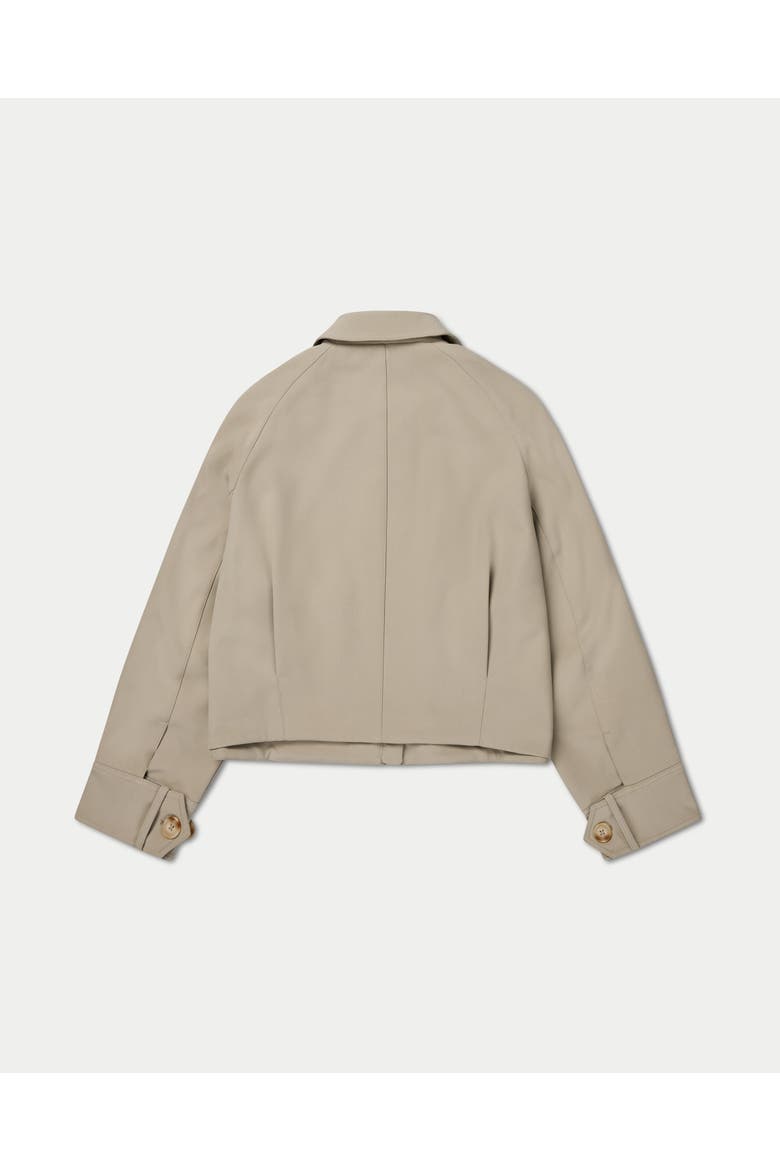 Studio Boxy Fit Cropped Jacket, Alternate, color, Elm