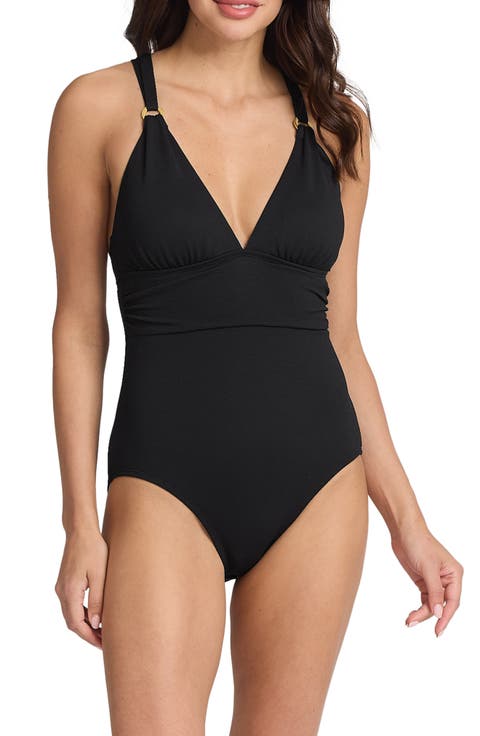 Island Cays Strappy One-Piece Swimsuit