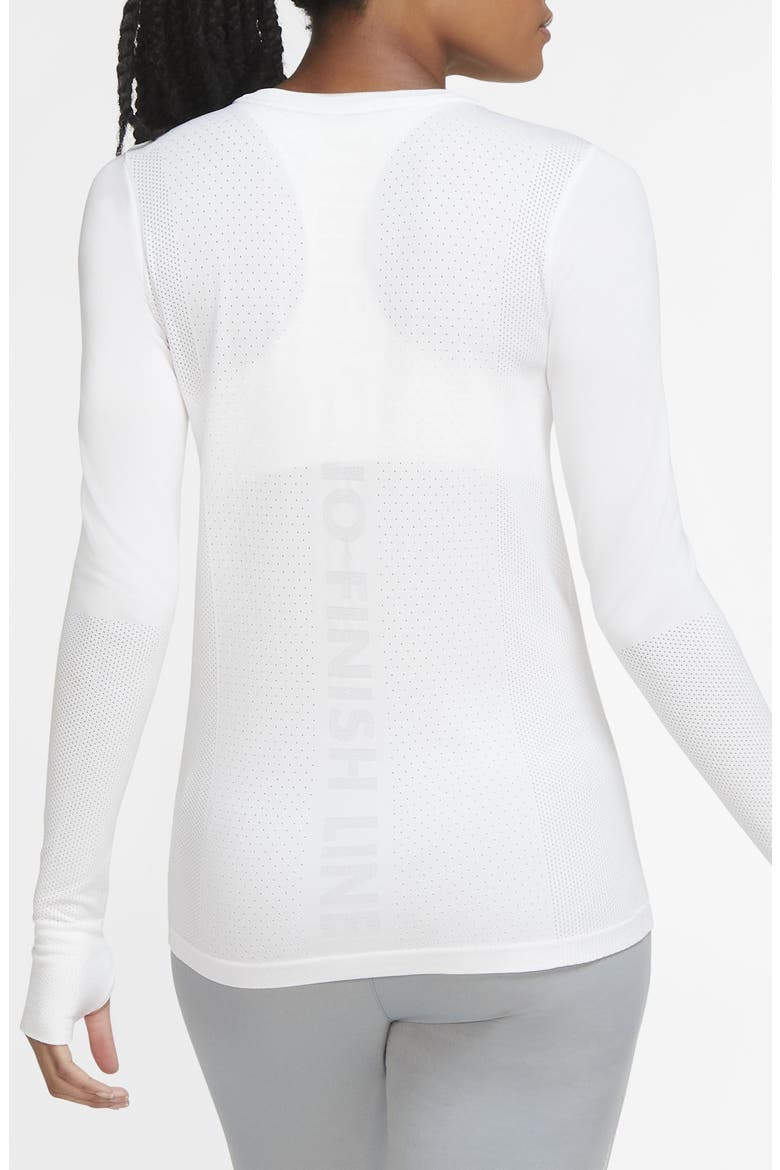 Infinite Dri-FIT Long Sleeve Top, Alternate, color, WHITE