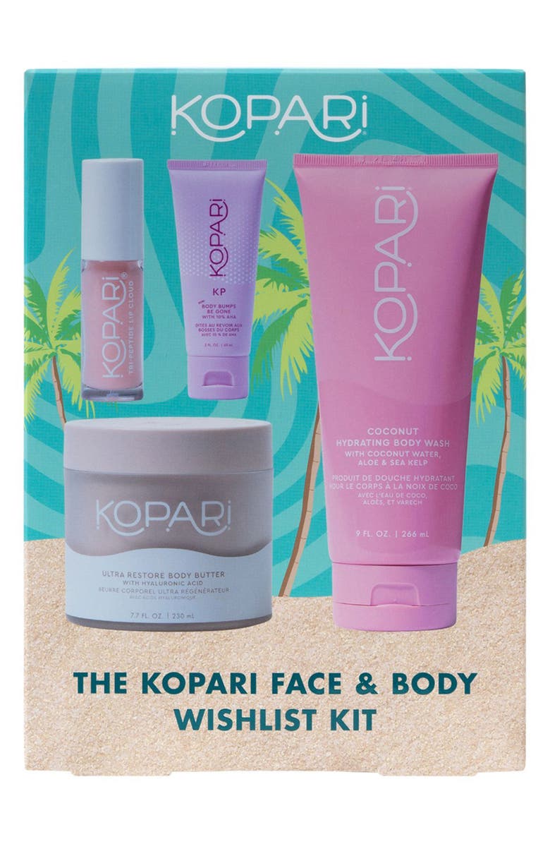 Kopari Face & Body Wishlist Set (Limited Edition) $92 Value, Alternate, color, 