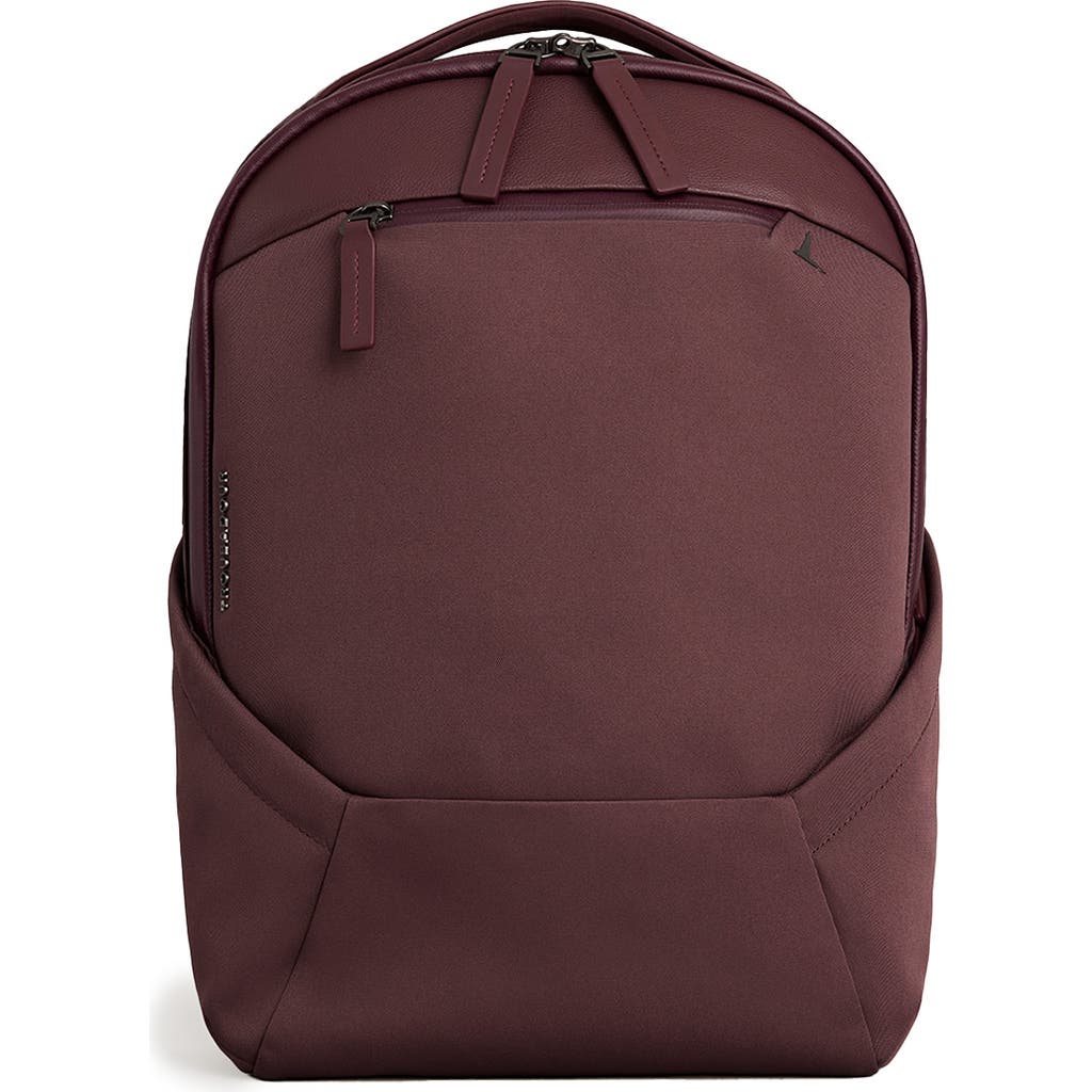 Troubadour Apex Compact Backpack 4.0 In Burgundy