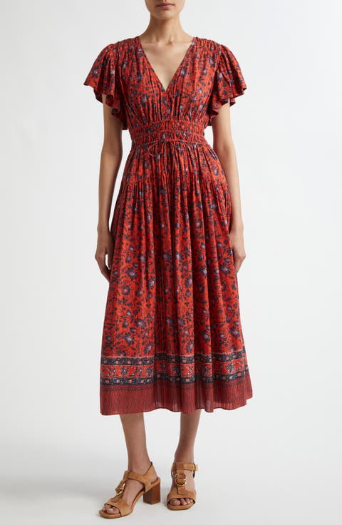 Gwen Dress - Noir Black Silk Ruffled Maxi Dress - Ulla Johnson