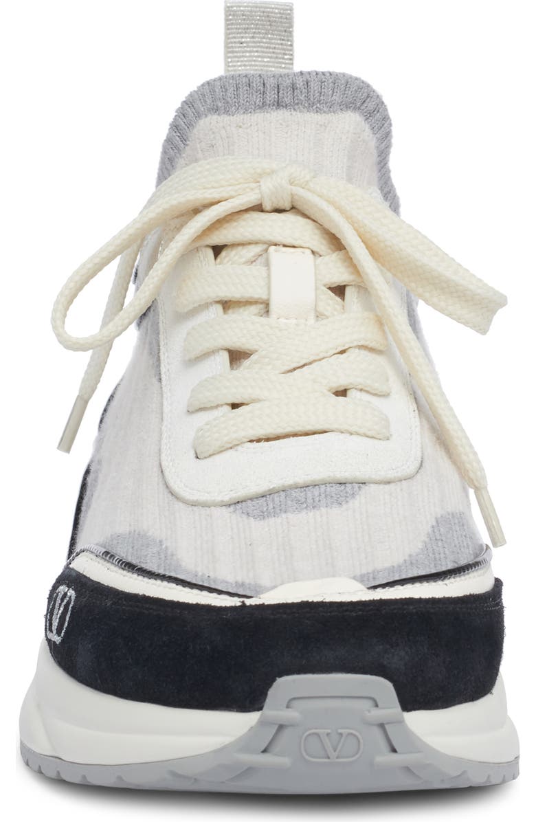 Valentino Garavani Ready Go Runner Low Top Sock Sneaker, Alternate, color,