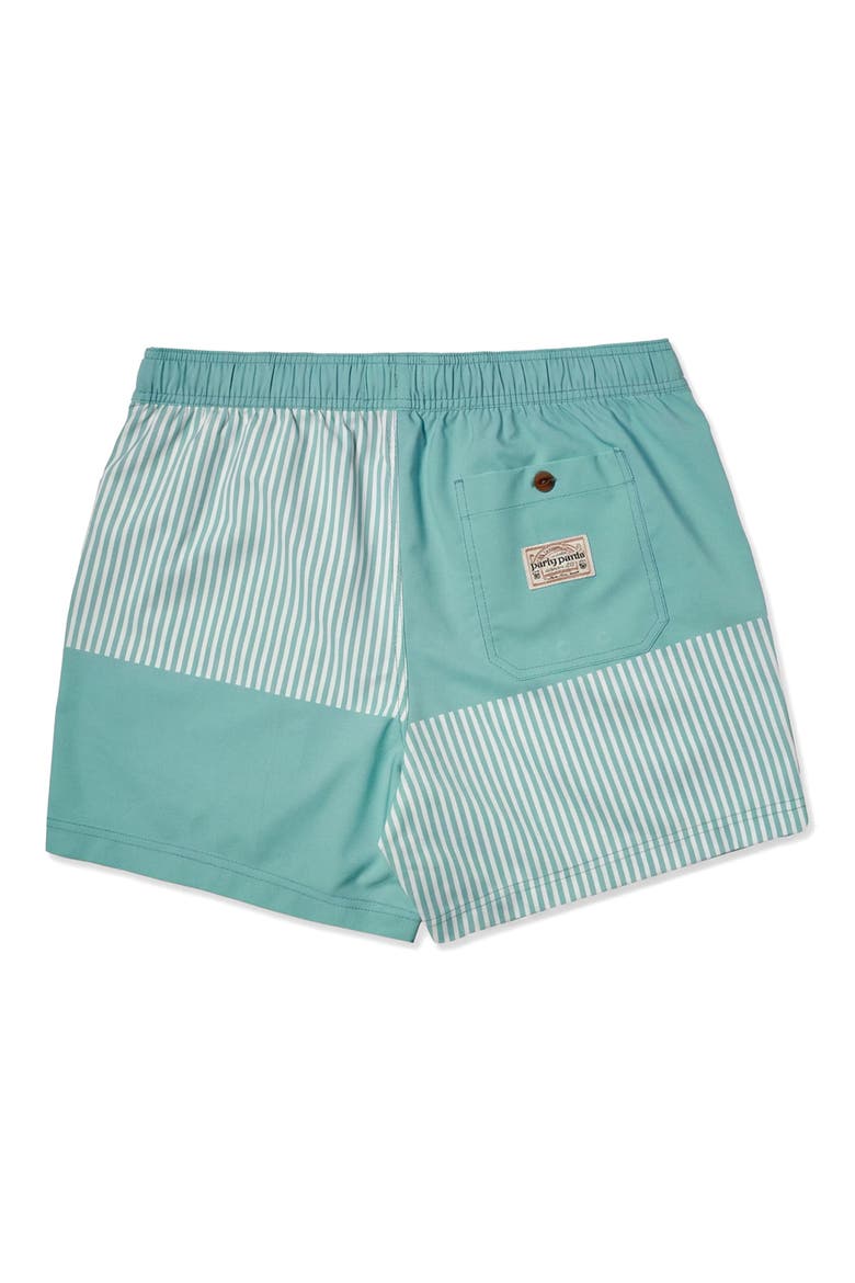 Tristan Party Starter 5-Inch Swim Trunks, Alternate, color, TEAL