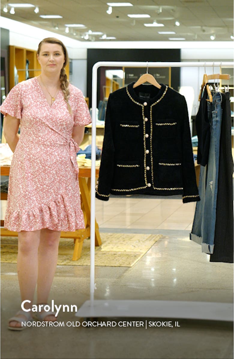 Chain Trim Jacket, sales video thumbnail