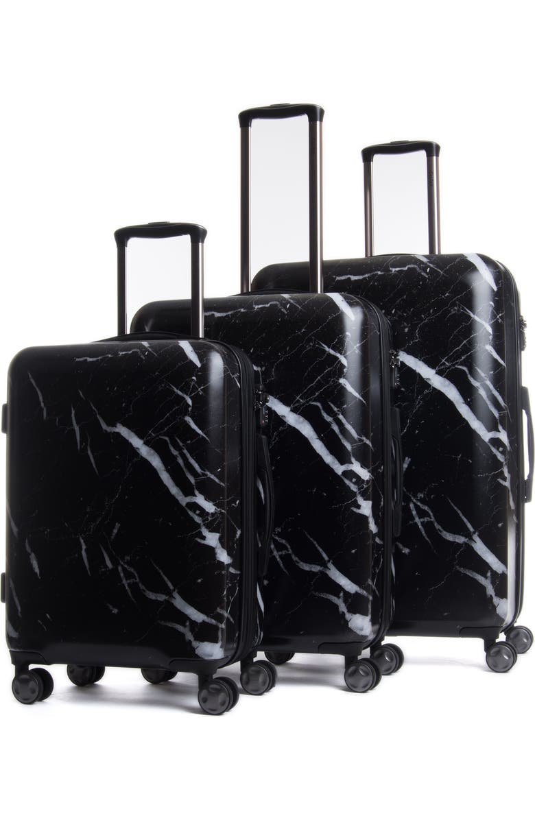 CALPAK Astyll 3-Piece Marbled Luggage Set, Alternate, color,