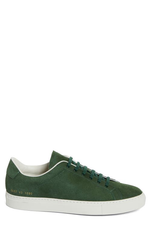 Common Projects Retro Sneaker In 1090 Green