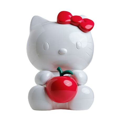 Hello Kitty With Apple Figurine
