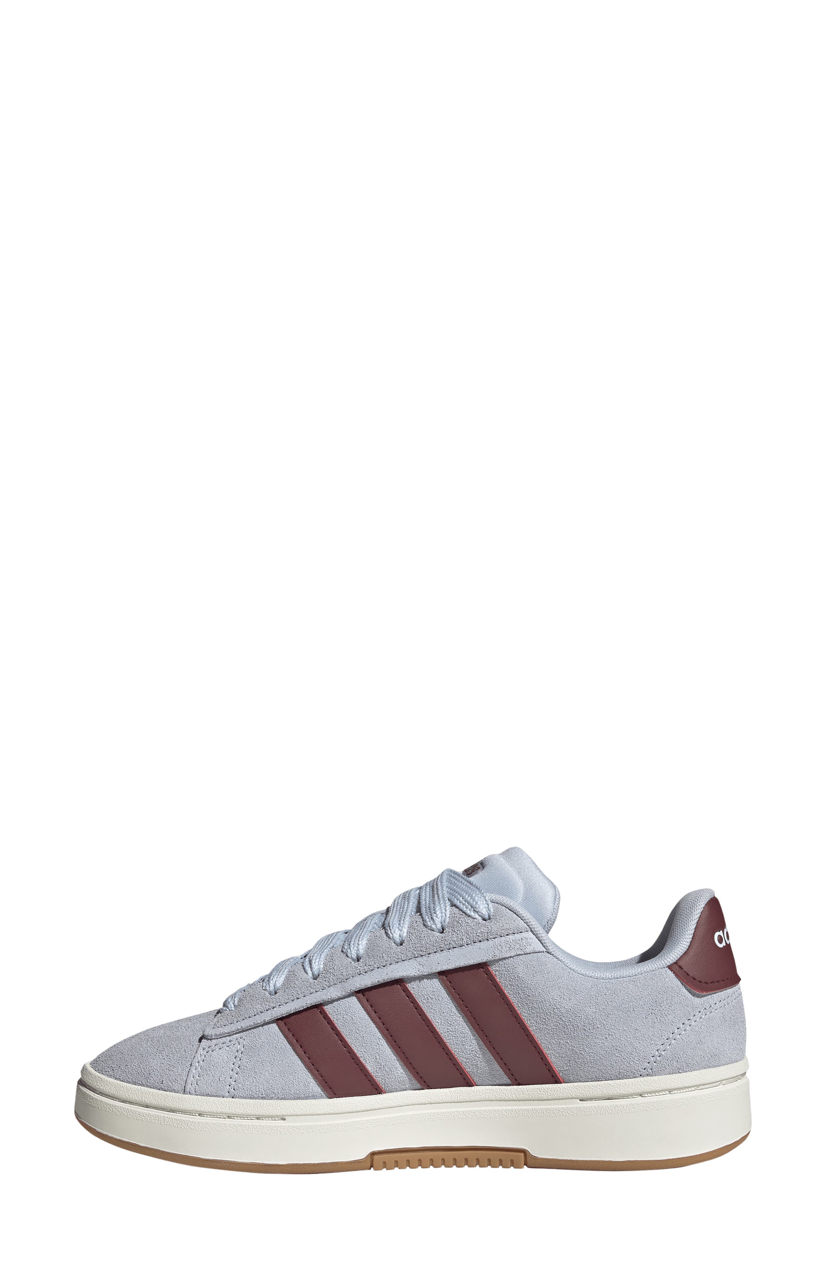 Grand Court Alpha Sneaker, Alternate, color, CRYSTAL SKY/ RED/ OFF WHITE