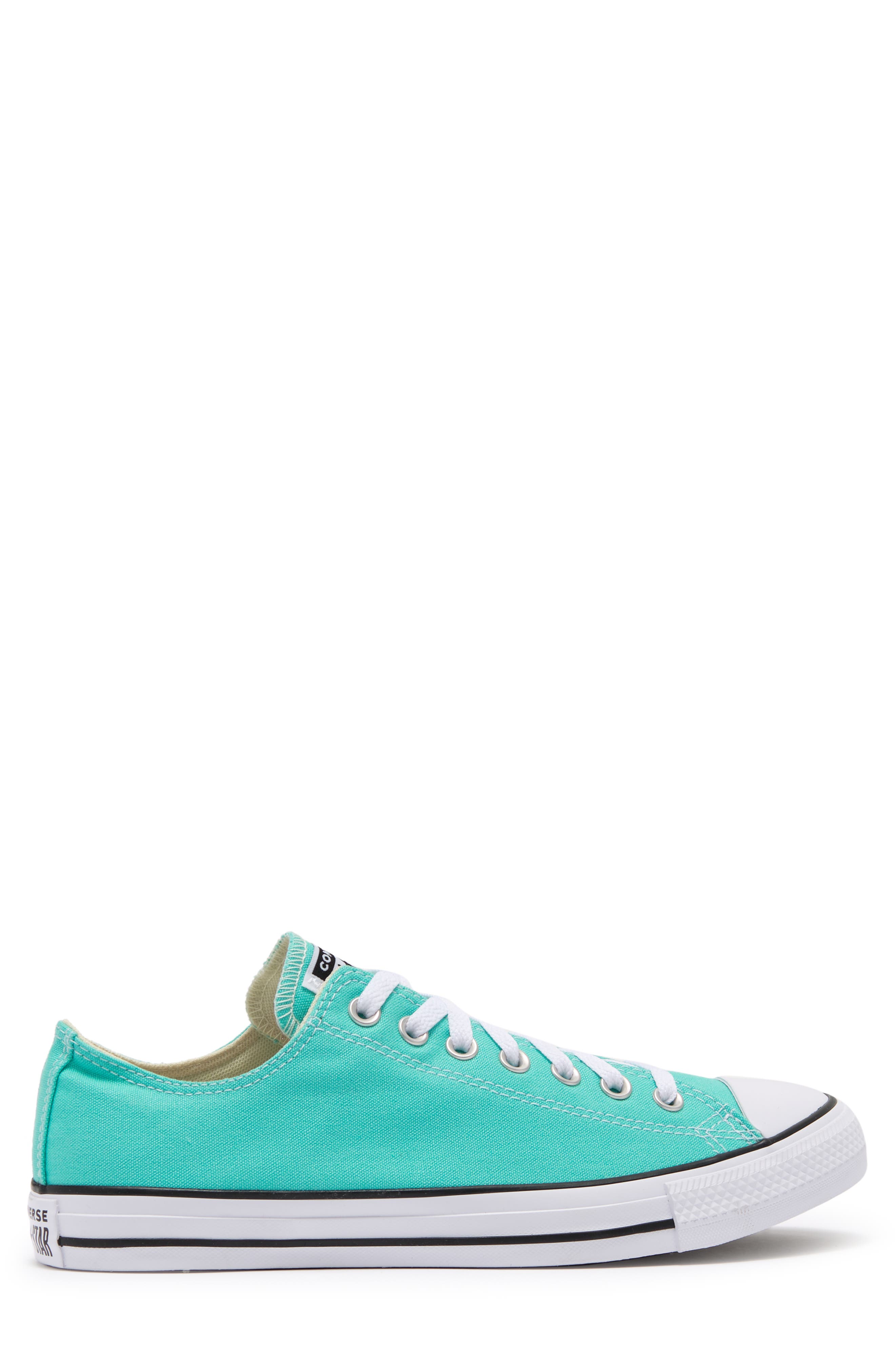 Chuck Taylor® All Star® Ox Low Top Sneaker, Alternate, color, ELECTRIC AQUA