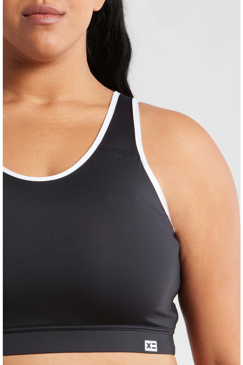 Sport Bikini Top, Alternate, color, BLACK NOVELTY