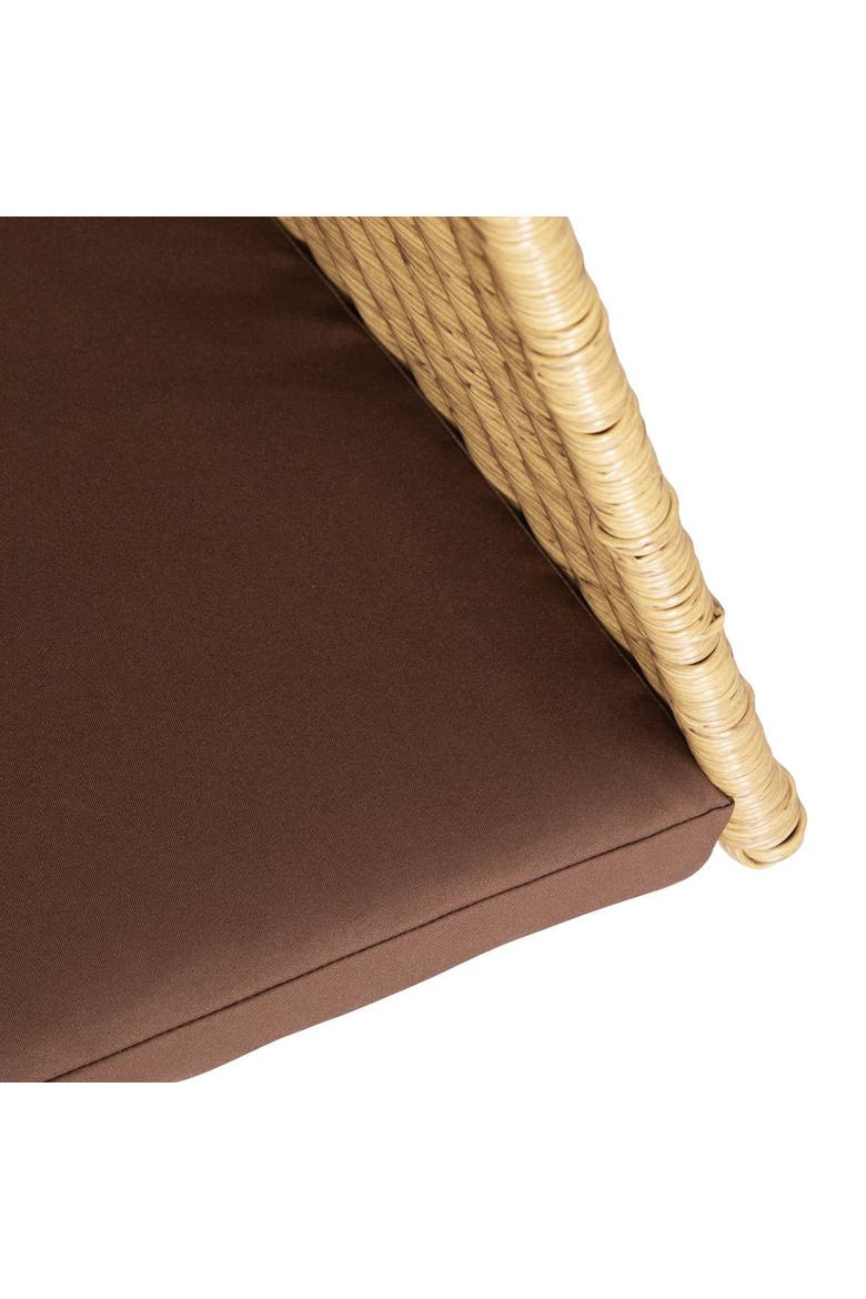 Wicker House Tent, Alternate, color, Brown