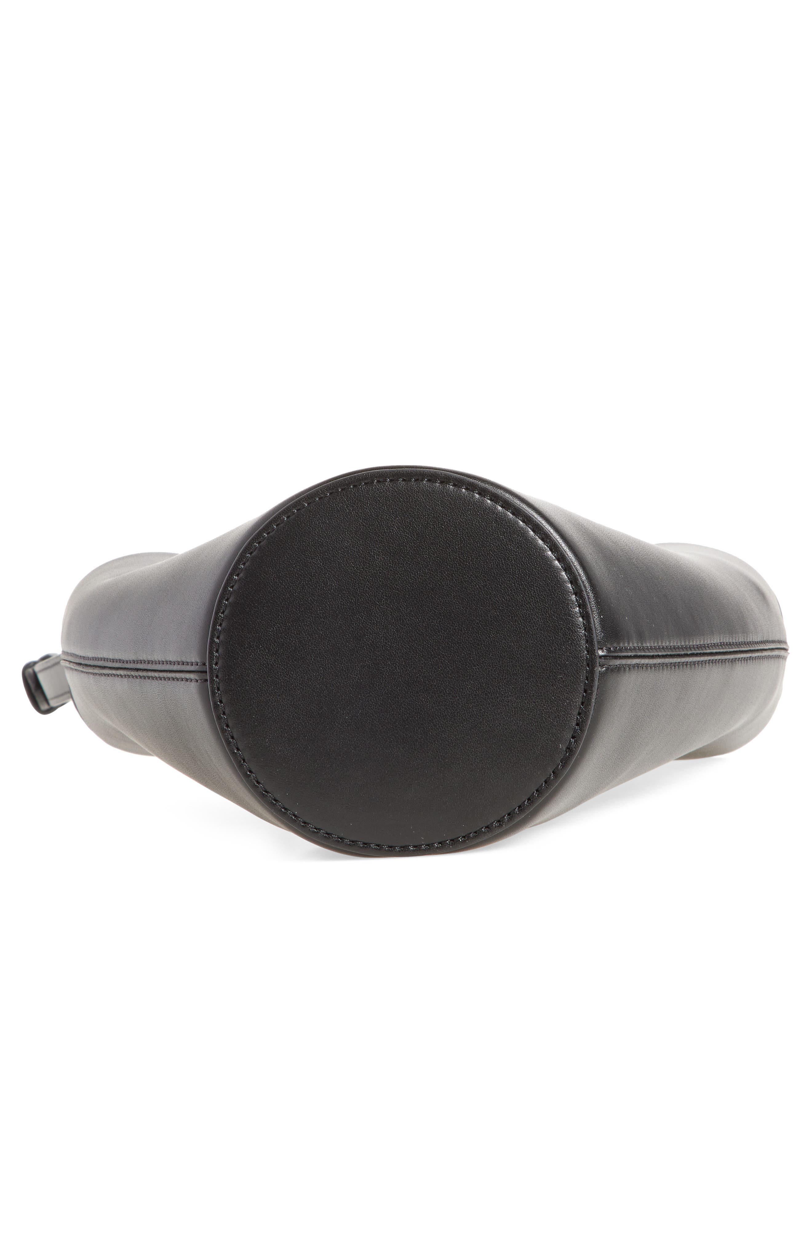 Jacquemus Le Petit Bambola Leather Bucket Bag, Alternate, color, 