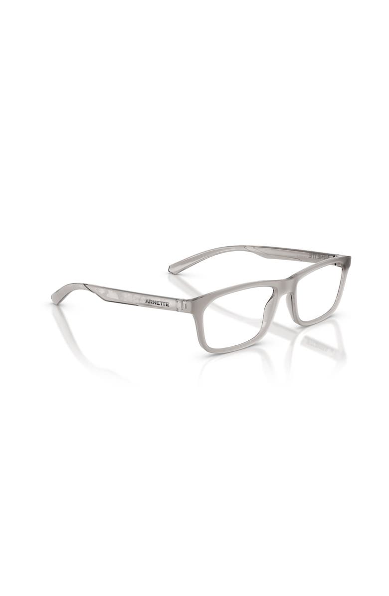 ARNETTE 54mm Rectangle optical glasses, Alternate, color, Grey