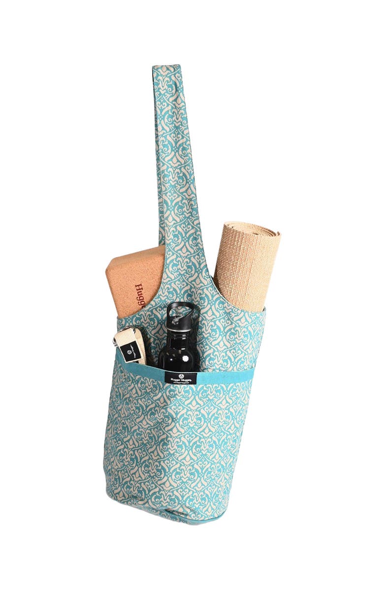 Hugger Mugger Yoga Tote Bag, Alternate, color, Luxe Teal