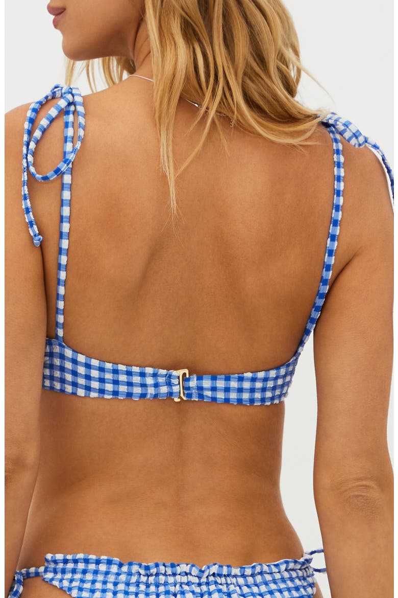 Caitlin Bikini Top, Alternate, color, SEASIDE GINGHAM