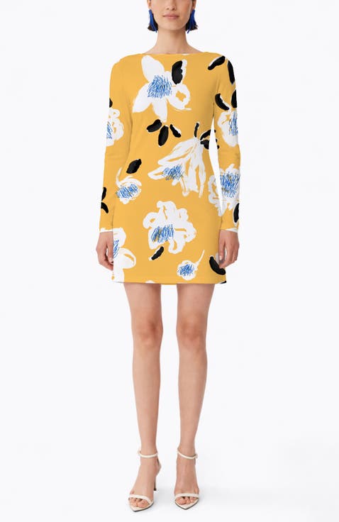 Rubi Long Sleeve Mini Cotton Dress