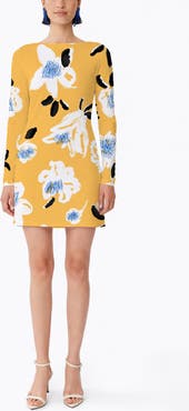 De Loreta Rubi Long Sleeve Mini Cotton Dress