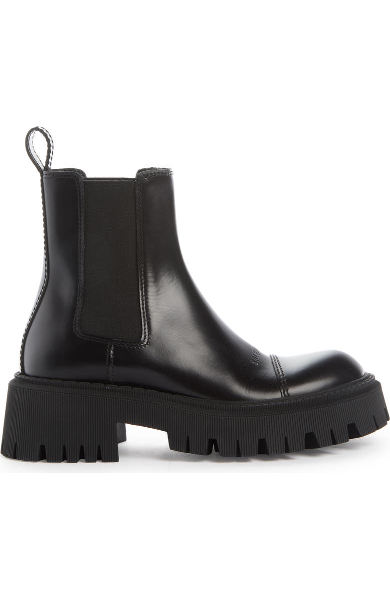 Balenciaga Tractor Chelsea Boot, Alternate, color,