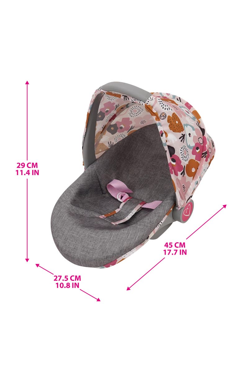 509 Crew Melange Flora 3In1 Doll Car Seat, Alternate, color, Multicolored