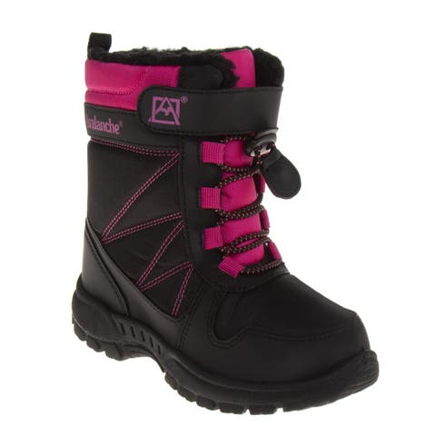 Snow Boots for Boys, Waterproof Insulated Winter Thermal Durable Cold Weather Ready Boots