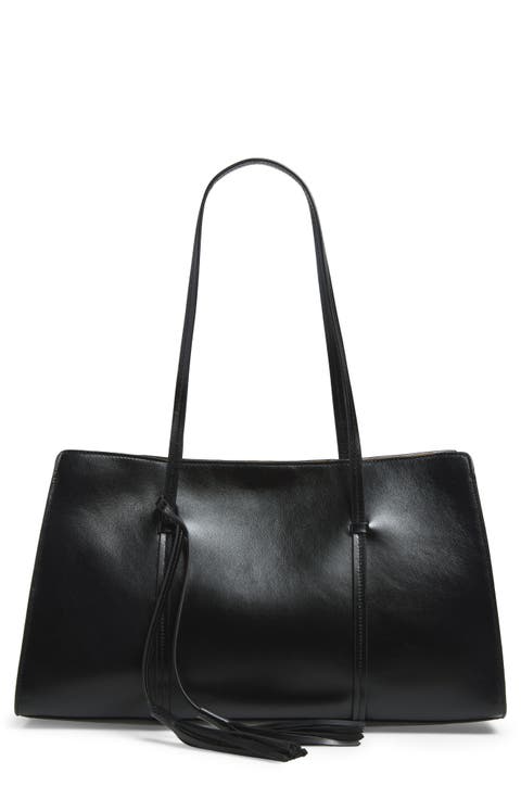 Elena Leather Tote Bag