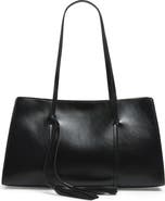 Reformation Elena Leather Tote Bag