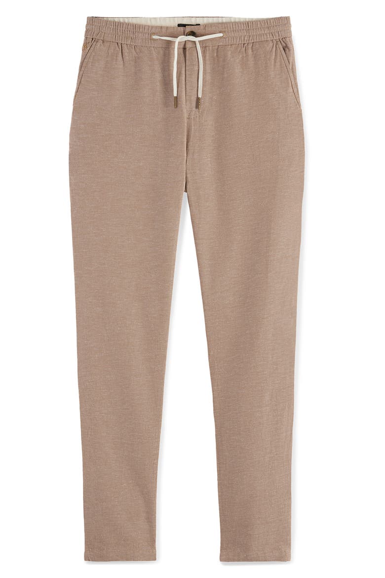 Warren Cotton & Linen Joggers, Alternate, color, AMPHORA