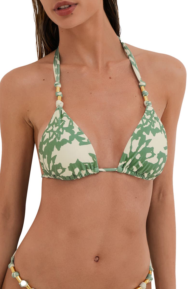 ViX Paula Hermanny Oceana Paula Triangle Bikini Top, Main, color, Multi